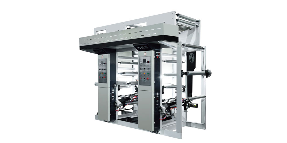  YSJ-B 有軸2-4色半自動(dòng)連線水墨印刷機(jī)